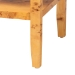 bali & pari Ghina Modern and Contemporary Natural Light Mappa Real Burl Wood 1-Drawer Nightstand - BSOSVN-1517B-Natural Burl Op1-Ghina-NS