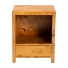 bali & pari Camira Modern and Contemporary Natural Light Mappa Real Burl Wood 1-Drawer Nightstand - BSOSVN-1150-Natural Burl Op1-Nella-NS