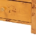 bali & pari Camira Modern and Contemporary Natural Light Mappa Real Burl Wood 1-Drawer Nightstand - BSOSVN-1150-Natural Burl Op1-Nella-NS