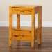 bali & pari Azmi Modern and Contemporary Natural Light Mappa Real Burl Wood 2-Drawer Nightstand - BSOSVN-1151-Natural Burl Op1-Azmi-NS