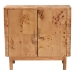 bali & pari Latika Modern and Contemporary Natural Mappa Real Burl Wood Storage Cabinet - BSOSVN-789-Natural Burl-Blopy-Cabinet