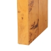 bali & pari Revelle Modern and Contemporary Natural Light Mappa Real Burl Wood Console Table - BSOSVN-14-Natural Burl Op1-Console Table