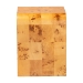 bali & pari Revelle Modern and Contemporary Natural Light Mappa Real Burl Wood End Table - BSOSVN-1140-Natural Burl Op1-Okin-ET