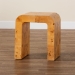 bali & pari Revelle Modern and Contemporary Natural Light Mappa Real Burl Wood End Table - BSOSVN-1140-Natural Burl Op1-Okin-ET