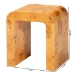 bali & pari Revelle Modern and Contemporary Natural Light Mappa Real Burl Wood End Table - BSOSVN-1140-Natural Burl Op1-Okin-ET