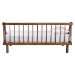 Baxton Studio Helio Mid-Century Modern Walnut Brown Finished Wood Twin Daybed - BSOMG0223-Walnut-Daybed-Twin