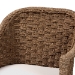 bali & pari Luis Bohemian Natural Seagrass and Rattan Arm Chair - BSOSC661SG-Luis-Light Brown Seagrass-CC
