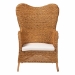 bali & pari Terra Bohemian Light Honey Rattan Arm Chair - BSOTERRA-Rattan Light Honey-CC