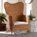 bali & pari Terra Bohemian Light Honey Rattan Arm Chair - BSOTERRA-Rattan Light Honey-CC