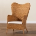 bali & pari Terra Bohemian Light Honey Rattan Arm Chair - BSOTERRA-Rattan Light Honey-CC