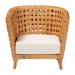 bali & pari Daiwa Bohemian Light Honey Ratan Accent Chair - BSODALBI-Light Honey Rattan-CC