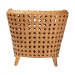 bali & pari Daiwa Bohemian Light Honey Ratan Accent Chair - BSODALBI-Light Honey Rattan-CC