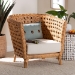 bali & pari Daiwa Bohemian Light Honey Ratan Accent Chair - BSODALBI-Light Honey Rattan-CC