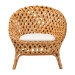 bali & pari Robista Bohemian Natural Rattan Accent Chair - BSOROBISTA-Rattan/Wicker Weave-CC
