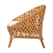bali & pari Robista Bohemian Natural Rattan Accent Chair - BSOROBISTA-Rattan/Wicker Weave-CC