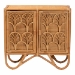bali & pari Baylor Bohemian Light Honey Rattan Storage Cabinet - BSOTORAJA-Light Honey Rattan-Cabinet