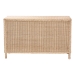 bali & pari Lanica Japandi Sun-Bleached Braided Rattan 6-Drawer Dresser - BSOBraided Sun Bleached Ivory-Wood/Rattan-6DW-Dresser