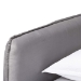 Baxton Studio Finch Modern Light Grey Velvet Fabric Full Size Daybed with Trundle - BSOCF9382-A-Light Grey-Daybed-F/T