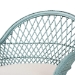 bali & pari Casilda Bohemian Light Blue Braided Rattan Arm Chair - BSORCN 012-Light Blue Rattan-AC