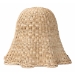 bali & pari Semira Bohemian Natural Scalloped Rattan Pendant Lampshade