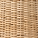 bali & pari Lavada Bohemian Natural Scalloped Rattan Pendant Lampshade - BSOS24-L04-Natural Rattan-Lampshade