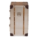 Baxton Studio Naylor Vintage Matte Bronze 3-Drawer Cabinet - BSOJY24A008-Wooden-Cabinet