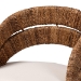 bali & pari Ubud Bohemian Natural Seagrass and Mahogany Wood Dining Chair - BSOUbud-Banana Weave-Natural Rattan-DC