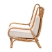 bali & pari Helina Bohemian Light Honey Rattan Accent Chair - BSOHelina-Light Honey Rattan-AC