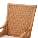 bali & pari Amsterdam Bohemian Light Honey Rattan Dining Chair - BSOAmsterdam-Light Honey Rattan Cushioned-DC