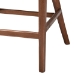 bali & pari Lumajang Bohemian Light Honey Rattan and Wood 2-Piece Counter Stool Set - BSOLumajang-Light Honey/Light Brown Rattan-CS