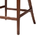 bali & pari Lumajang Bohemian Light Honey Rattan and Wood Bar Stool - BSOLumajang-Light Honey/Light Brown Rattan-BS