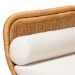 bali & pari Veve Bohemian Light Honey Rattan Daybed - BSOVeve-Light Honey Rattan/Cushioned-Daybed