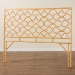 bali & pari Kalcya Bohemian Natural Rattan King Size Standalone Headboard - BSOWS30503-1B W1200-Natural Rattan-HB-King