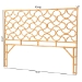 bali & pari Kalcya Bohemian Natural Rattan King Size Standalone Headboard - BSOWS30503-1B W1200-Natural Rattan-HB-King