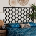 bali & pari Revonda Bohemian Black Rattan Queen Size Standalone Headboard - BSOWS30503-2B W162-Black Rattan-HB-Queen