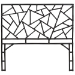 bali & pari Frydel Black Rattan Queen Size Standalone Headboard - BSOWS30503-4B W162-Black Rattan-HB-Queen