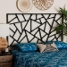 bali & pari Frydel Black Rattan Queen Size Standalone Headboard - BSOWS30503-4B W162-Black Rattan-HB-Queen