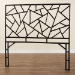bali & pari Frydel Black Rattan Queen Size Standalone Headboard - BSOWS30503-4B W162-Black Rattan-HB-Queen