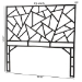 bali & pari Frydel Black Rattan Queen Size Standalone Headboard - BSOWS30503-4B W162-Black Rattan-HB-Queen