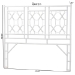 bali & pari Sampson Bohemian White Rattan Queen Size Standalone Headboard - BSOWS30503-5B W162-White Rattan-HB-Queen