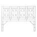 bali & pari Sampson Bohemian White Rattan King Size Standalone Headboard - BSOWS30503-5B W200-White Rattan-HB-King