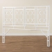 bali & pari Sampson Bohemian White Rattan King Size Standalone Headboard - BSOWS30503-5B W200-White Rattan-HB-King