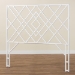 bali & pari Lavali Bohemian White Rattan Queen Size Standalone Headboard - BSOWS30503-6 W162-White Rattan-HB-Queen