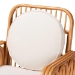 bali & pari Tiramisu Bohemian Light Honey Rattan Arm Chair - BSOTiramisu-Light Honey Rattan-AC