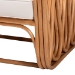 bali & pari Tiramisu Bohemian Light Honey Rattan Arm Chair - BSOTiramisu-Light Honey Rattan-AC