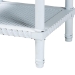 Baxton Studio Jeanne Vintage Traditional White Wood End Table - BSOJY23B392-Wooden White-ET