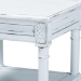Baxton Studio Jeanne Vintage Traditional White Wood End Table - BSOJY23B392-Wooden White-ET
