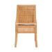 bali & pari Morris Bohemian Light Honey Rattan Dining Chair - BSOMD-39688 Morris-Mahogany/Rattan Honey-DC