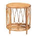 bali & pari Berilo Bohemian Light Honey Rattan End Table - BSOMD-39665 Berilo-Rattan Honey-ET