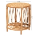 bali & pari Berilo Bohemian Light Honey Rattan End Table - BSOMD-39665 Berilo-Rattan Honey-ET